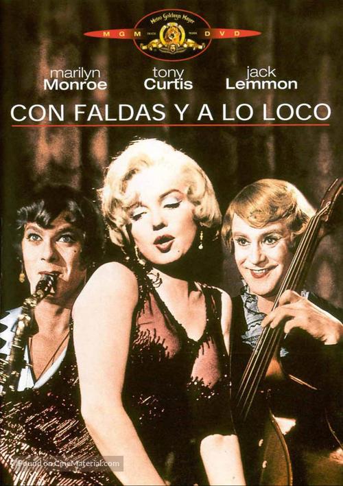 Some Like It Hot - Spanish DVD movie cover