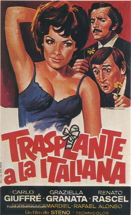 Trapianto, Il - Spanish Movie Poster