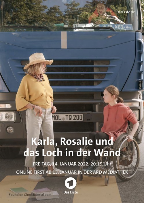 Karla, Rosalie und das Loch in der Wand - German Movie Poster