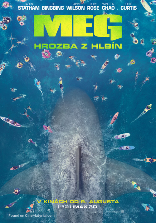 The Meg - Slovak Movie Poster