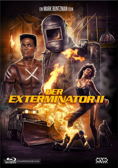 Exterminator 2 - Austrian Blu-Ray movie cover