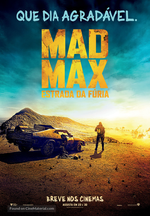 Mad Max: Fury Road - Brazilian Movie Poster