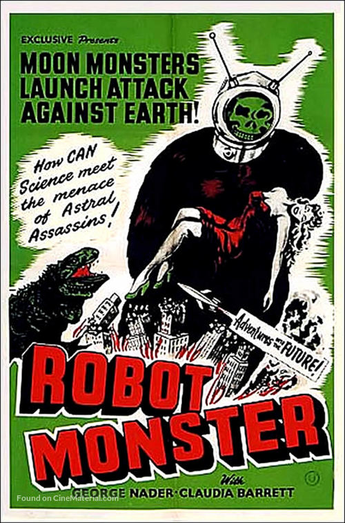 Robot Monster (1953) movie poster