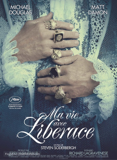 Behind the Candelabra - French Movie Poster