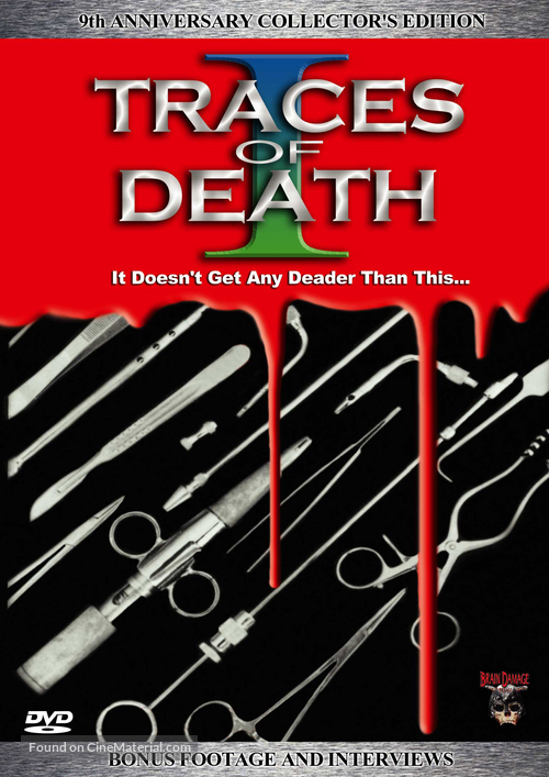 Traces of Death - DVD movie cover