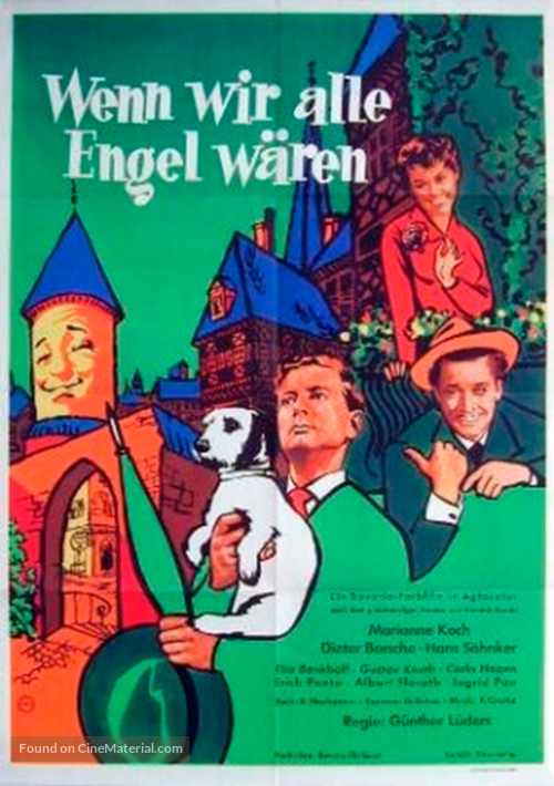 Wenn wir alle Engel w&auml;ren - German Movie Poster