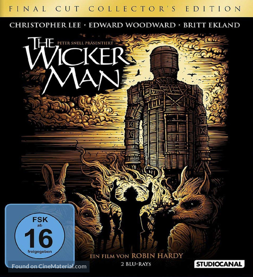 The Wicker Man - German Blu-Ray movie cover