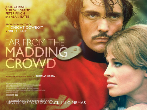 Far from the Madding Crowd - British Re-release movie poster