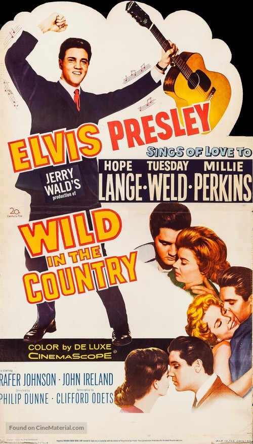 Wild in the Country - poster