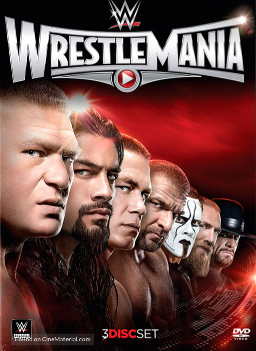 WWE Wrestlemania - DVD movie cover