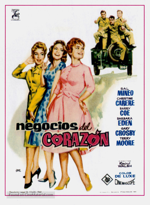A Private&#039;s Affair - Spanish Movie Poster