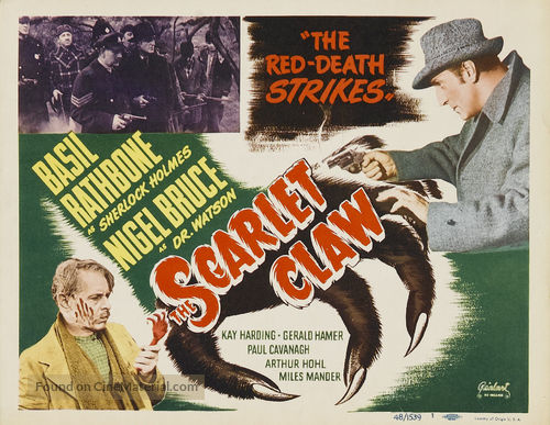 The Scarlet Claw - Movie Poster