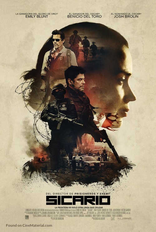 Sicario - Spanish Movie Poster