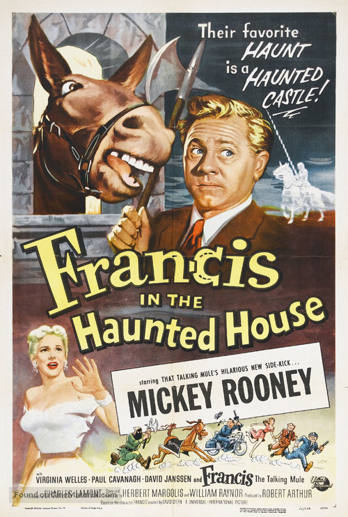 Francis in the Haunted House - Movie Poster