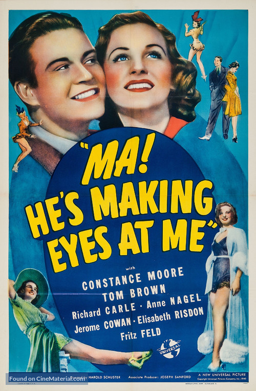 Ma! He&#039;s Making Eyes at Me - Movie Poster