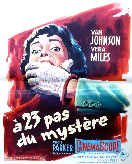23 Paces to Baker Street - French Movie Poster