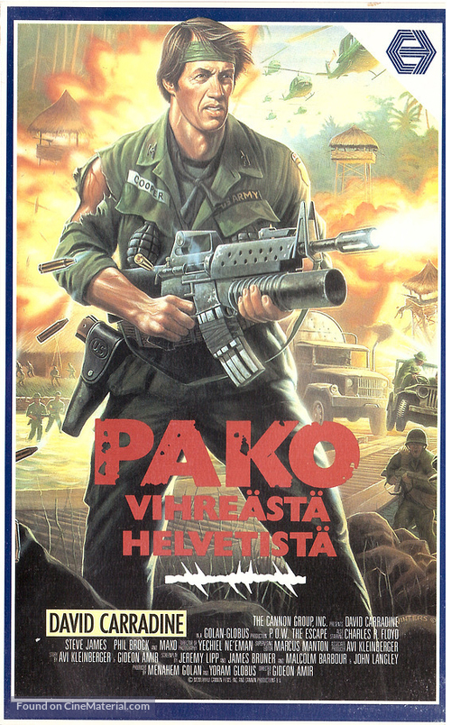 Behind Enemy Lines - Finnish VHS movie cover