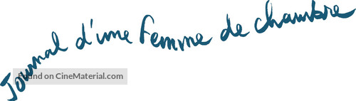 Journal d&#039;une femme de chambre - French Logo