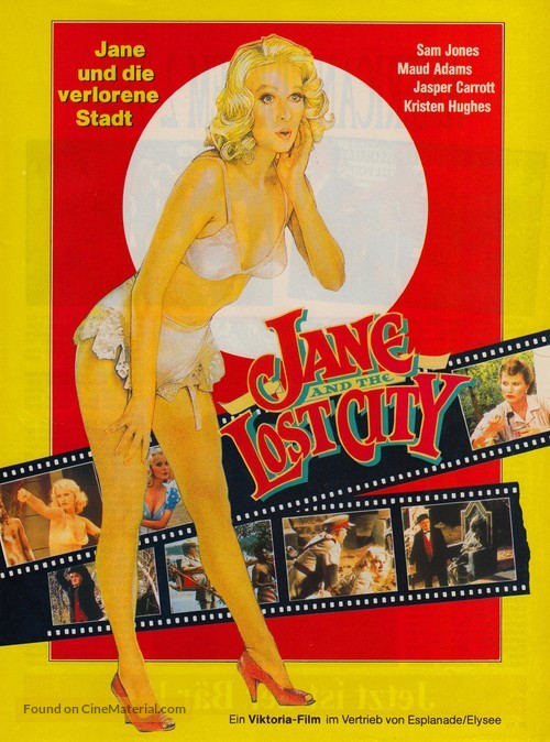 Jane and the Lost City - German Movie Poster