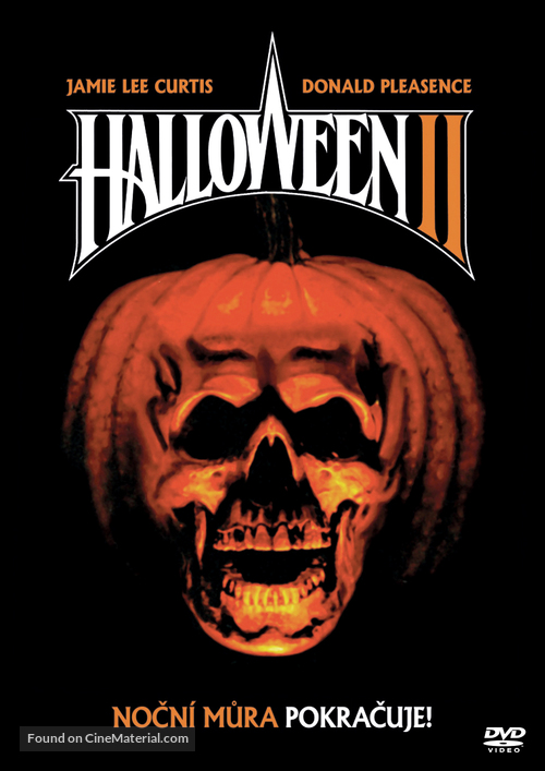 Halloween II - Czech DVD movie cover