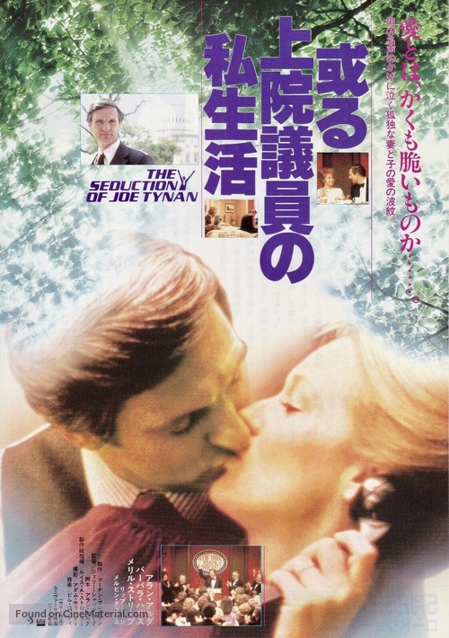 The Seduction of Joe Tynan - Japanese Movie Poster