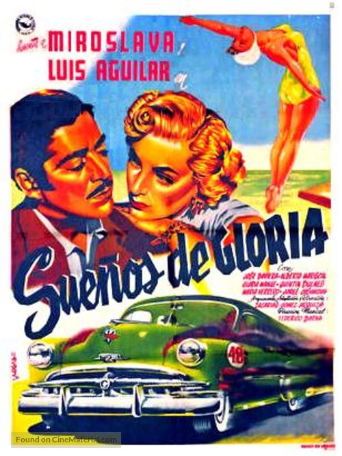 Sue&ntilde;os de gloria - Mexican Movie Poster