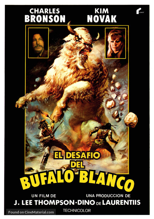 The White Buffalo - Spanish Movie Poster