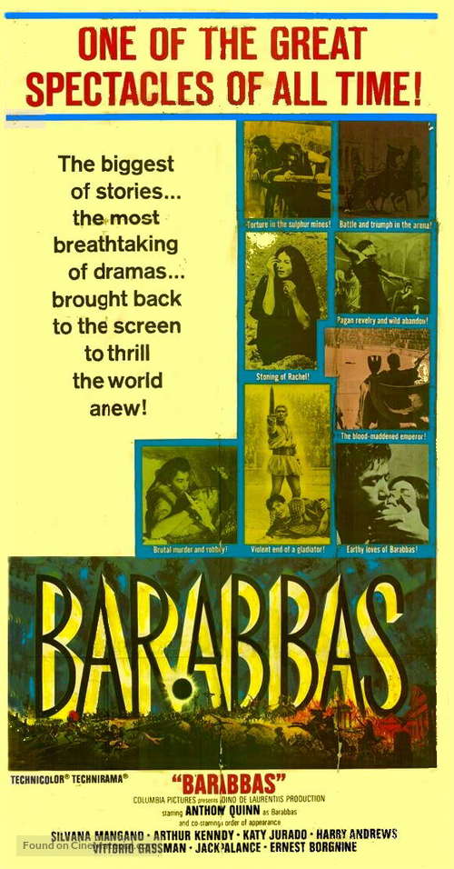 Barabbas - Movie Poster