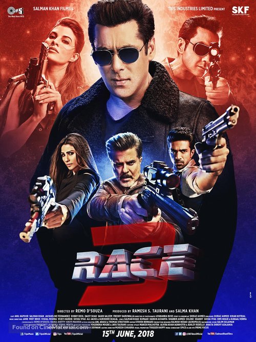 Race 3 - Indian Movie Poster