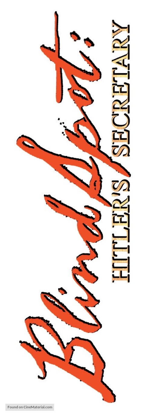Im toten Winkel - Hitlers Sekret&auml;rin - Logo