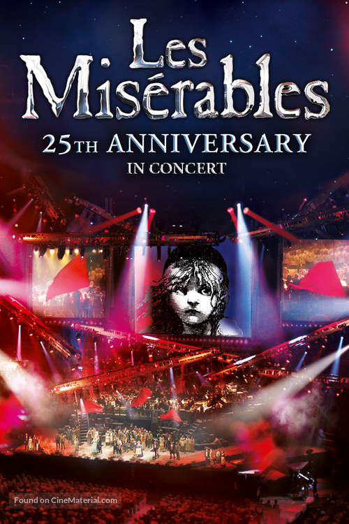 Les Mis&eacute;rables in Concert: The 25th Anniversary - DVD movie cover