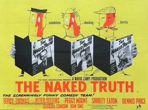 The Naked Truth - British Movie Poster