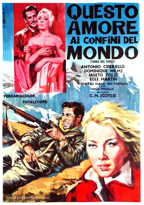 Questo amore ai confini del mondo - Italian Movie Poster