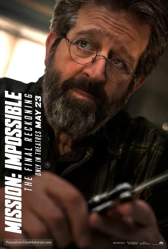 Poster Teaser Ufficiale Mission Impossible The Final Reckoning 2025 - Formati A5 A4 A3 A2 A1