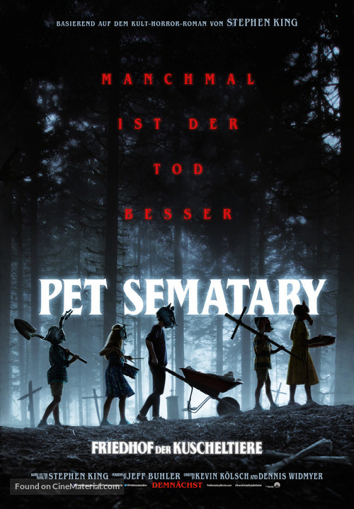 Pet Sematary - Swiss Movie Poster