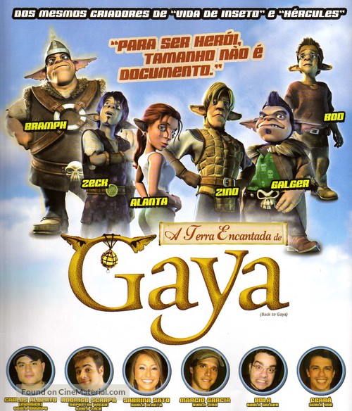 Back To Gaya - Brazilian Movie Poster