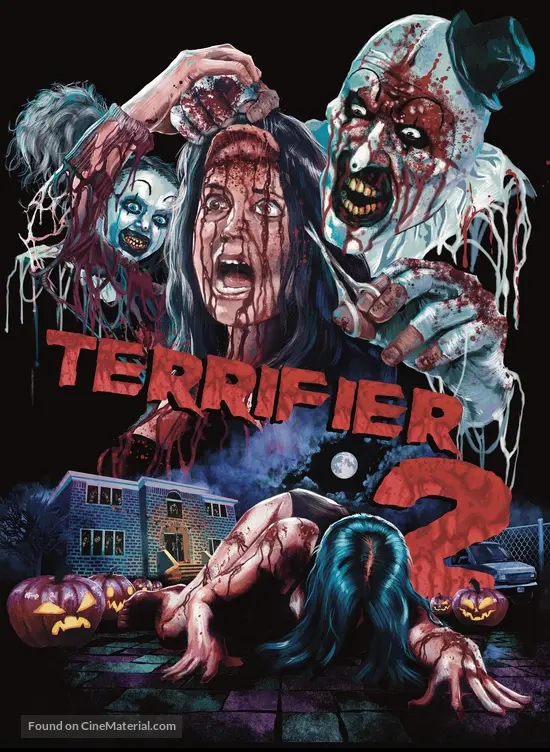 Terrifier 2 - German Blu-Ray movie cover