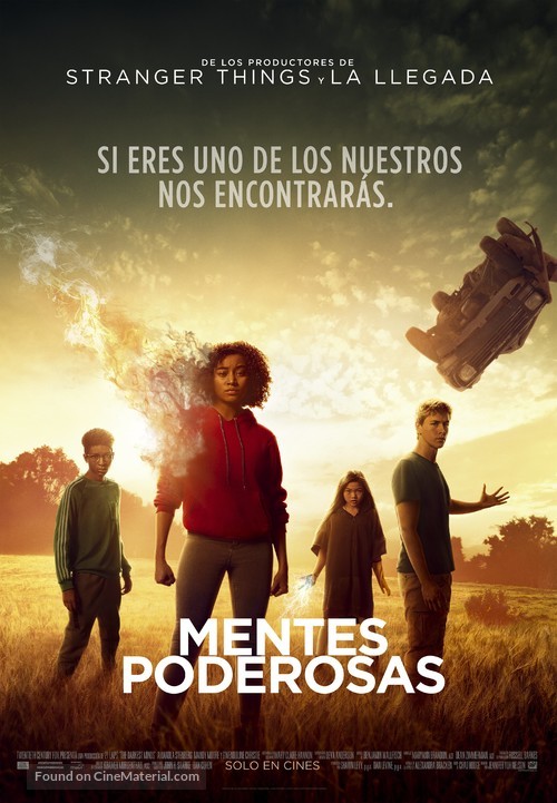 The Darkest Minds - Spanish Movie Poster