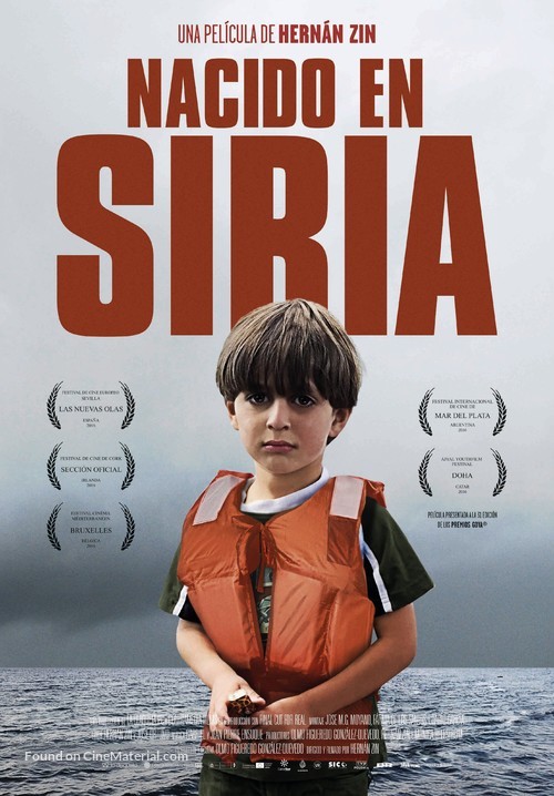 Nacido en Siria - Spanish Movie Poster