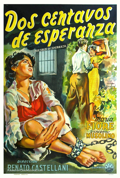 Due soldi di speranza - Argentinian Movie Poster