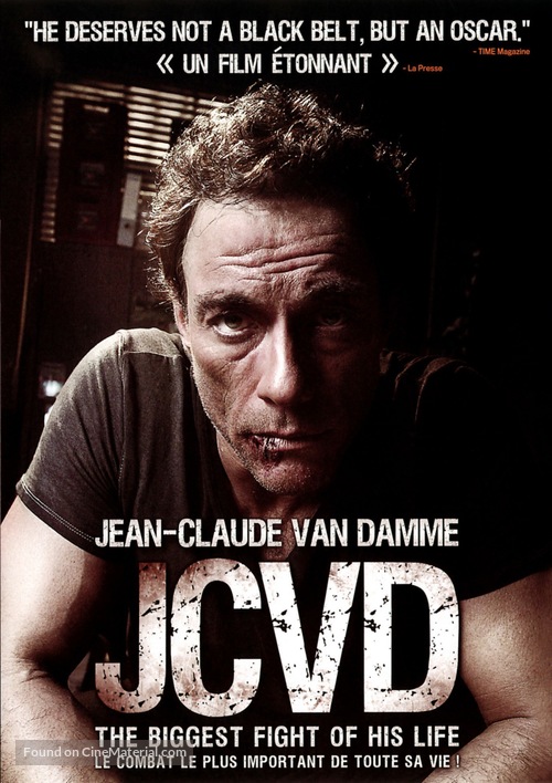 J.C.V.D. - Canadian DVD movie cover