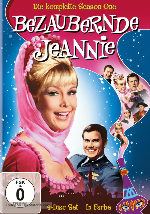 &quot;I Dream of Jeannie&quot; - German DVD movie cover