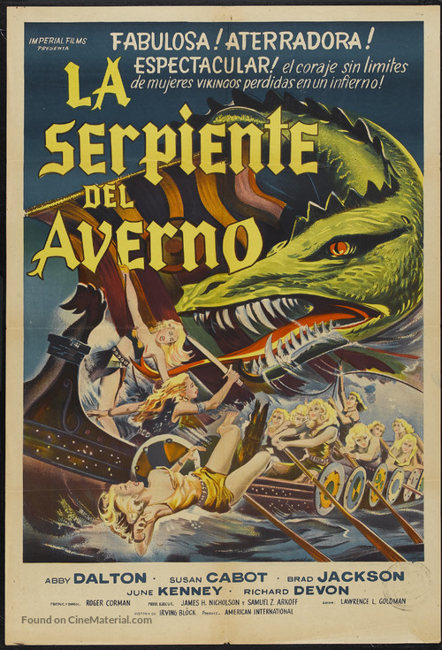 The Saga of the Viking Women and Their Voyage to the Waters of the Great Sea Serpent - Argentinian Movie Poster