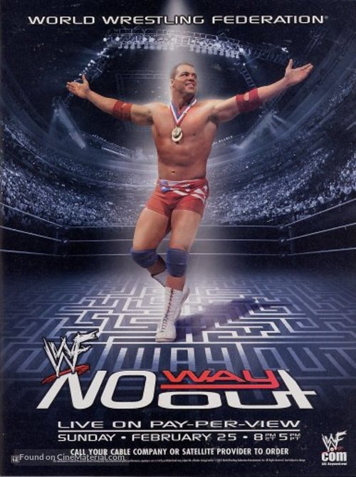 WWF No Way Out - Movie Poster