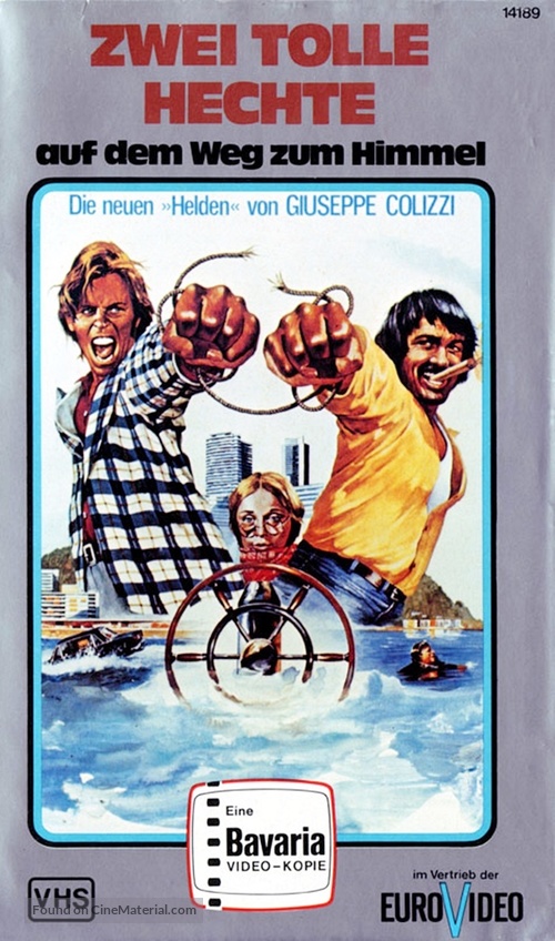 Arrivano Joe e Margherito - German VHS movie cover