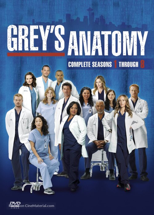 &quot;Grey&#039;s Anatomy&quot; - DVD movie cover