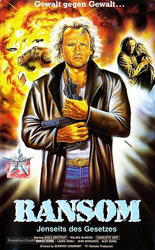 &quot;S&eacute;rie noire&quot; Lorfou - German VHS movie cover