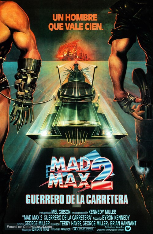Mad Max 2 - Mexican Movie Poster