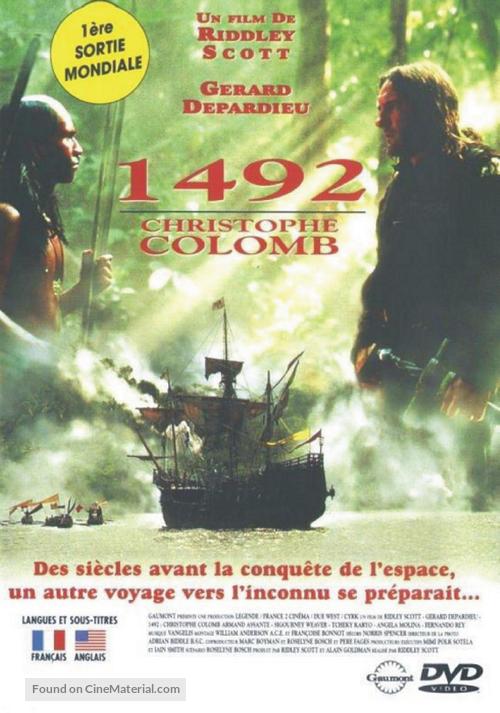 1492: Conquest of Paradise - French DVD movie cover
