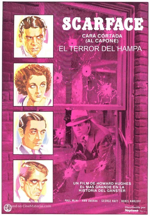 Scarface - Spanish Movie Poster